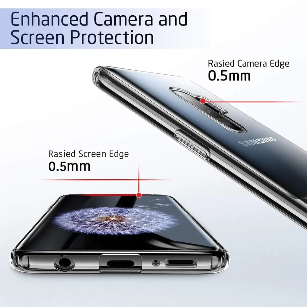 Чехол для samsung Galaxy S10 S10E S9 S8 S7 TPU Силиконовый прочный чистый мягкий чехол для samsung S10 Lite 5G S9 Plus Edge задняя крышка