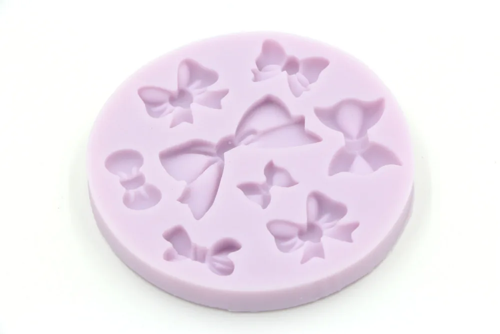 8 шт. силиконовые формы для выпечки в виде банта | Дом и сад