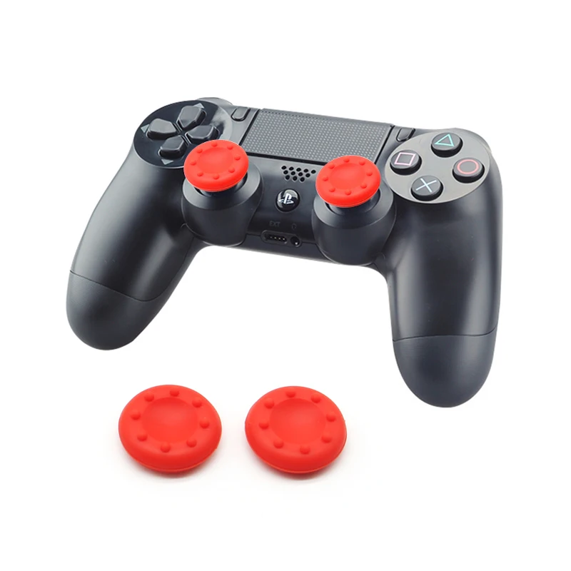 10 шт. силиконовые колпачки для аналоговых стиков Dualshock 4 PS4 PS3 контроллеров Xbox One 360 под большие пальцы Pro