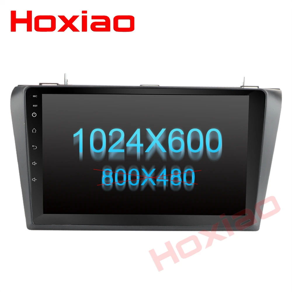 Hoxiao Android 6 0 для Mazda3 2004 2009 GPS HD мультимедийный плеер карта навигации WIFI RDS USB BT без DVD 9