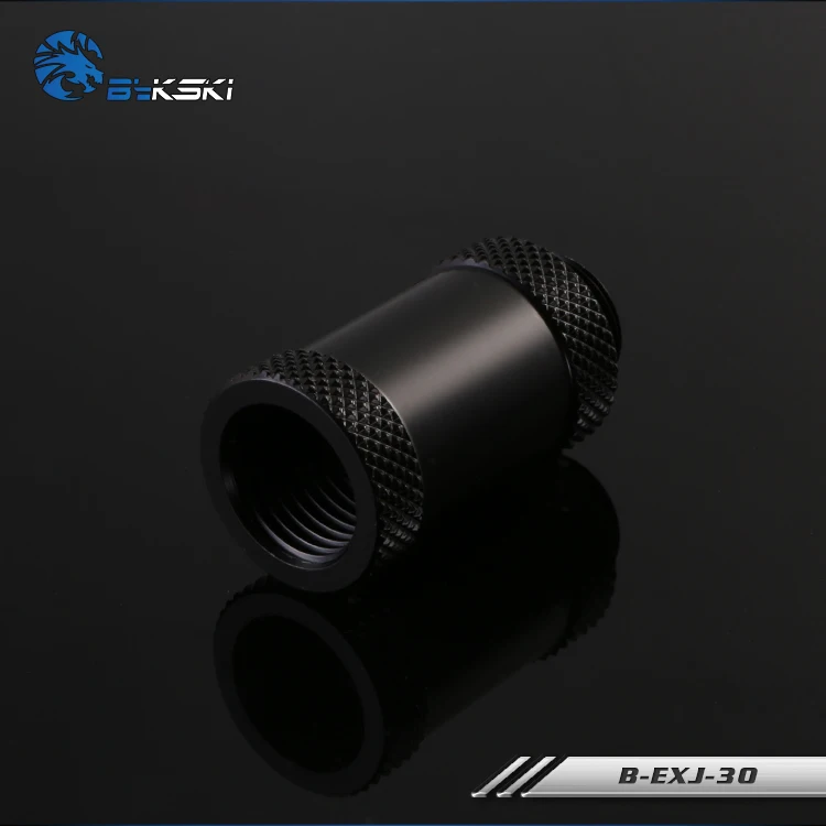 Bykski B-EXJ-30 G1/4 ''мужского и женского пола 30 мм полированная крепление удлинителя с G1/4" Нитки ПК водяного охлаждения