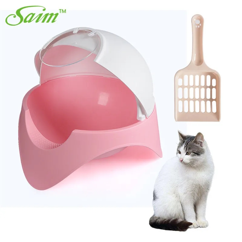 Пластиковый наполнитель Saim для кошачьего туалета креативная Закрытая капсула