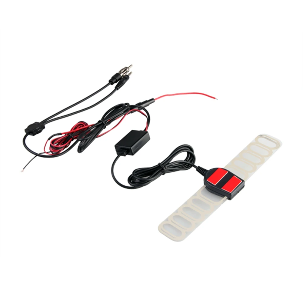 Усилитель сигнала автомобиля антенна DVB T AM FM радио ТВ усилитель Сигнала Антенна