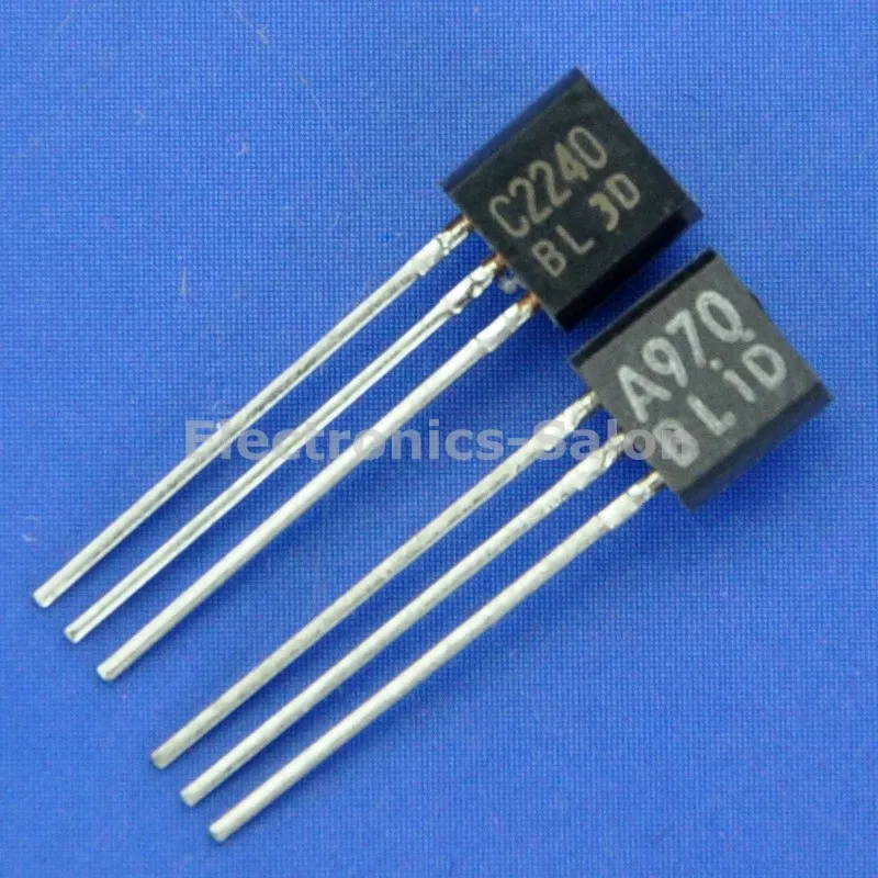(10 шт./лот) 2SA970 BL & 2SC2240 аудио Низкошумный транзистор A970 C2240.|low noise transistor|transistor audioa970