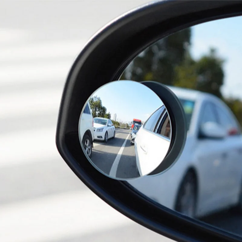 Автомобильное зеркало заднего вида с широким углом обзора 360 градусов 2 шт.