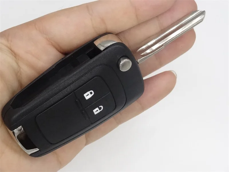AUTEWODE 2 кнопки складной чехол для ключей с дистанционным управлением подходит