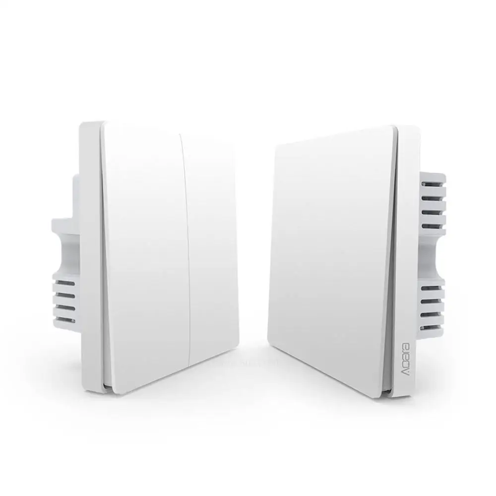 XIAOMI MIJIA Aqara Интеллектуальный настенный выключатель ZigBee Беспроводной