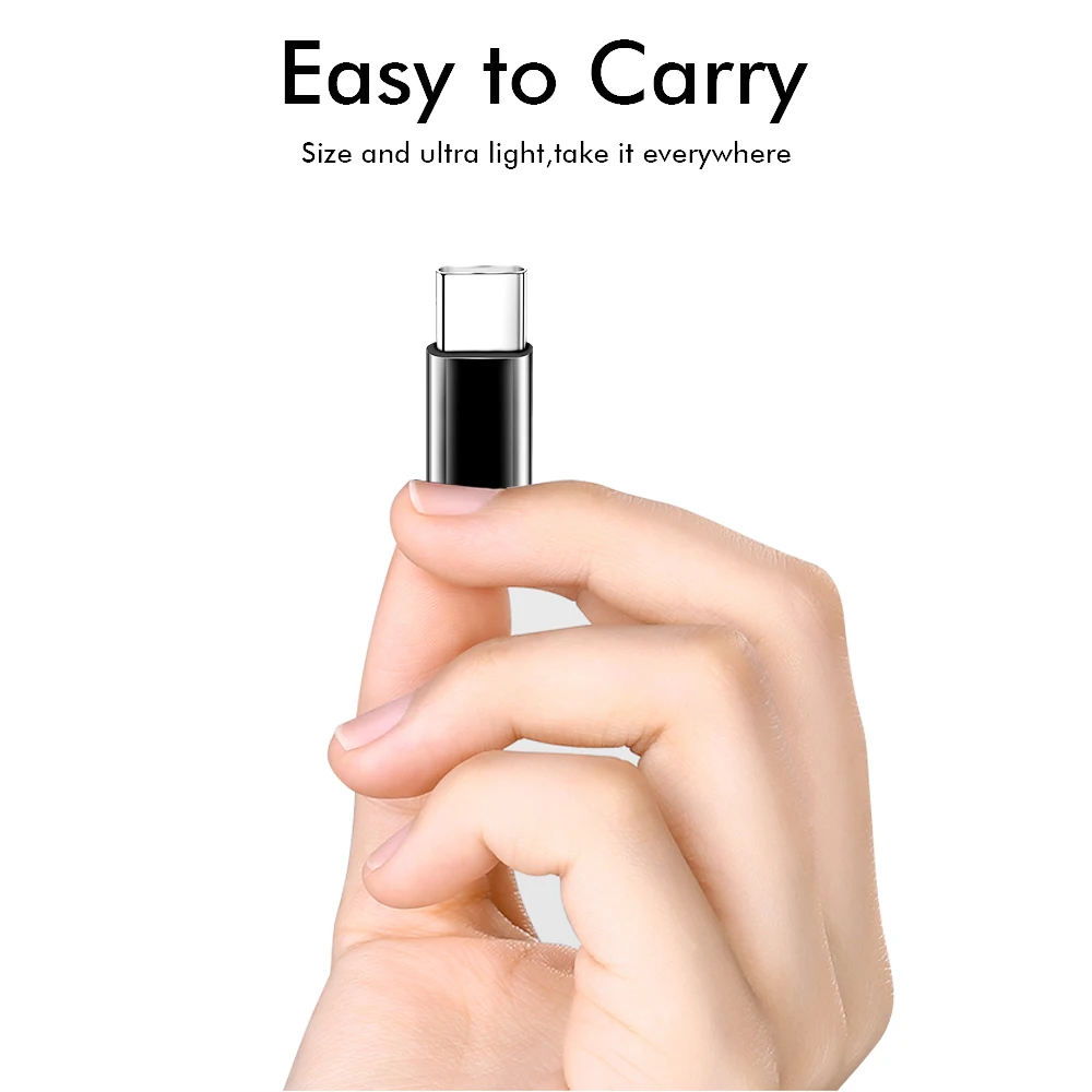 Portefeuille 3 шт. Micro USB 2 0 для Тип C данных зарядный кабель адаптер конвертер Разъем huawei