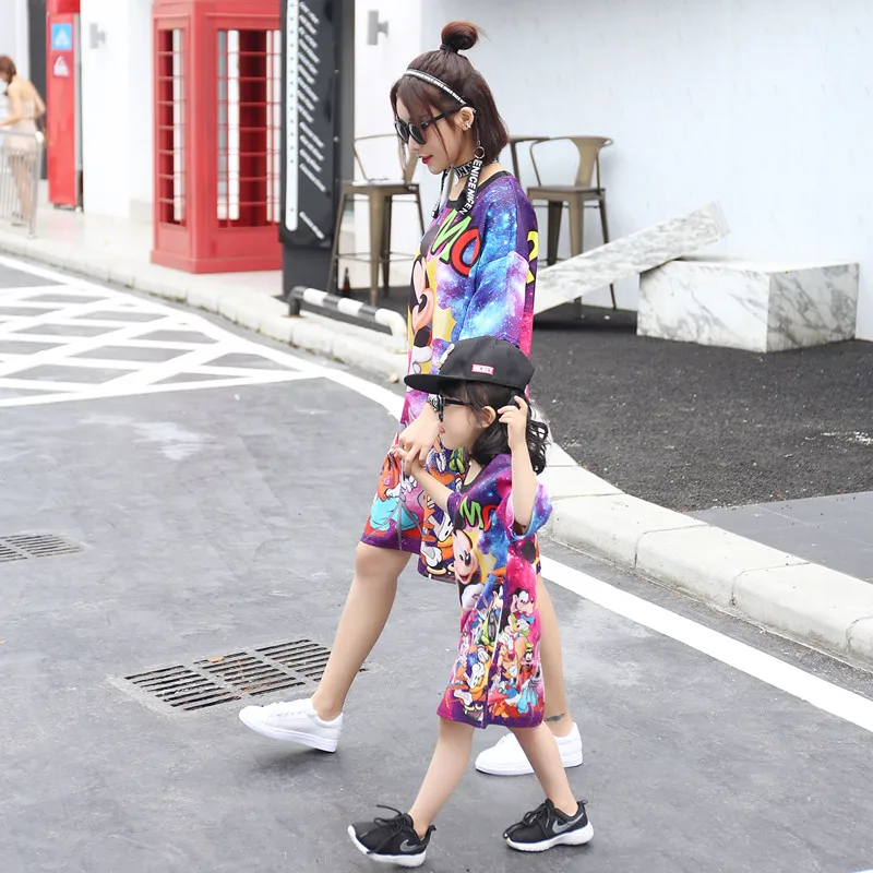 Платья для мамы и дочки свадебное платье рубашка наряды родителей детей летняя