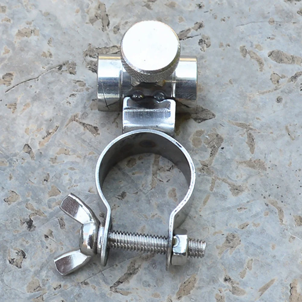 Chair Mount Clamp Hardware Boat Anti-slip Bracket Stainless Steel Outdoor Corrosion Resistance Fishing Rod Holder Practical Clip |