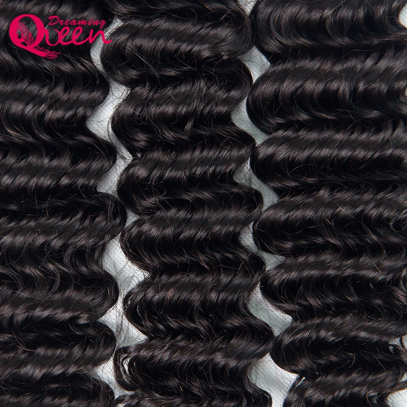 Бразильские волнистые человеческие волосы remy, человеческие волосы, плетение, 3 пучка, Dreaming Me queen, натуральные черные волосы