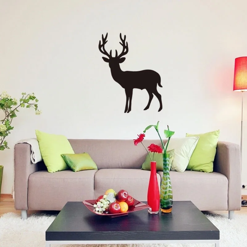 Детская комната украшения мультфильм животных Олень стикер Водонепроницаемый дома|room decoration|kids room decorationwall