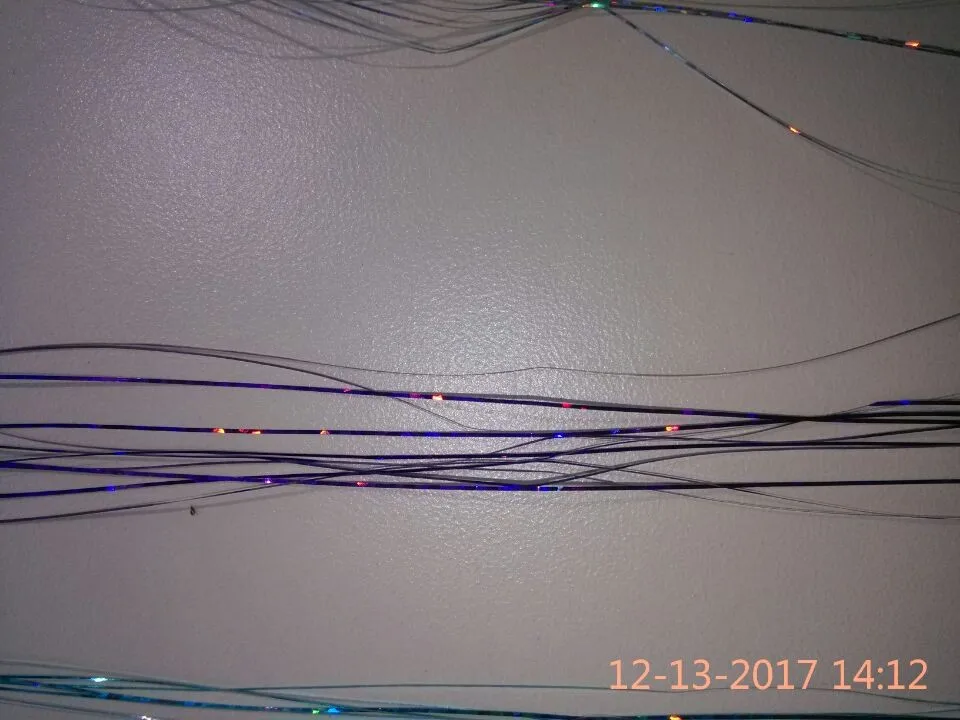Лазерная вспышка 7color шелковое наращивание волос 7 упаковок волос украшение для волос СИНТЕТИЧЕСКОЕ Наращивание волос пиральные радужные волосы