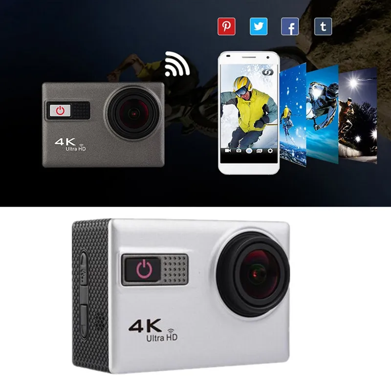 Sansnail F68/F68R Экшн-камера 4K Ultra HD Wifi 2,0 дюймов водонепроницаемая Спортивная камера с 170 широкоугольным сенсором объектива Novatek 96660