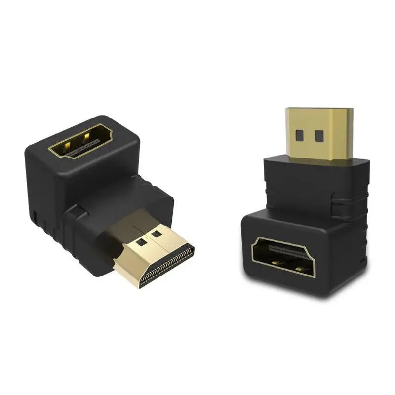 

Cable Adapter 10x HDMI Converters 90 Degree Right Angle HDMI Male to HDMI Female for 1080P HDTV Cable Adaptor Converter Extender