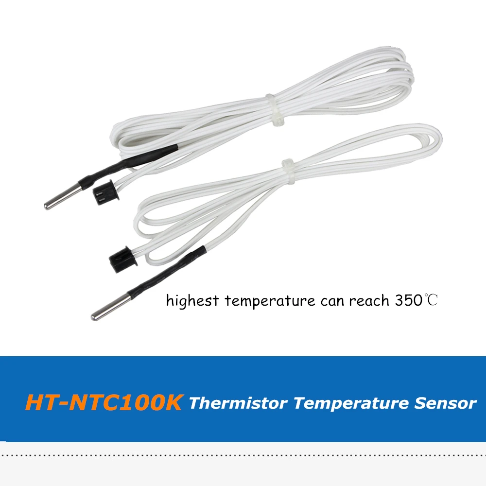 

1pc Lerdge 1m/2m B3950 HT-NTC100K Thermistor Cable High-Temperature 350 Degree Line For Lerdge-X Lerdge-K 3D Printer Parts