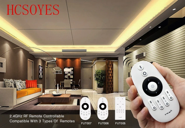 Mi Light FUT036 rf remote wifi 2.4GHz LED Single Color Dimmer brightness dimmer adjustable DC12V-24V Output: Max. 6A/Channel | Лампы и