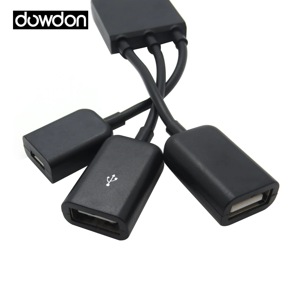 3 в 1 USB Type C порта концентратор адаптер на 2 двойной для Windows XP 7 8 Mac/OS/Linux |