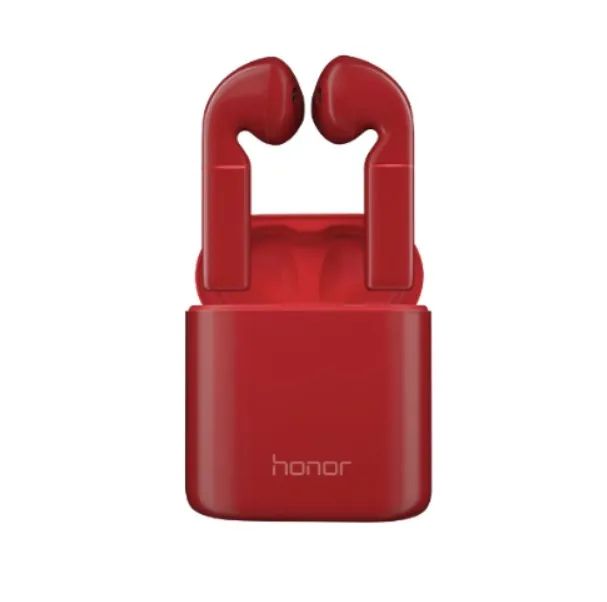 Red Honor Flypods Pro, беспроводные, водонепроницаемые, динамические наушники, Беспроводная зарядка с микрофоном, сенсорный, двойной кран, управление Bluetooth 5,0 - Цвет: Red