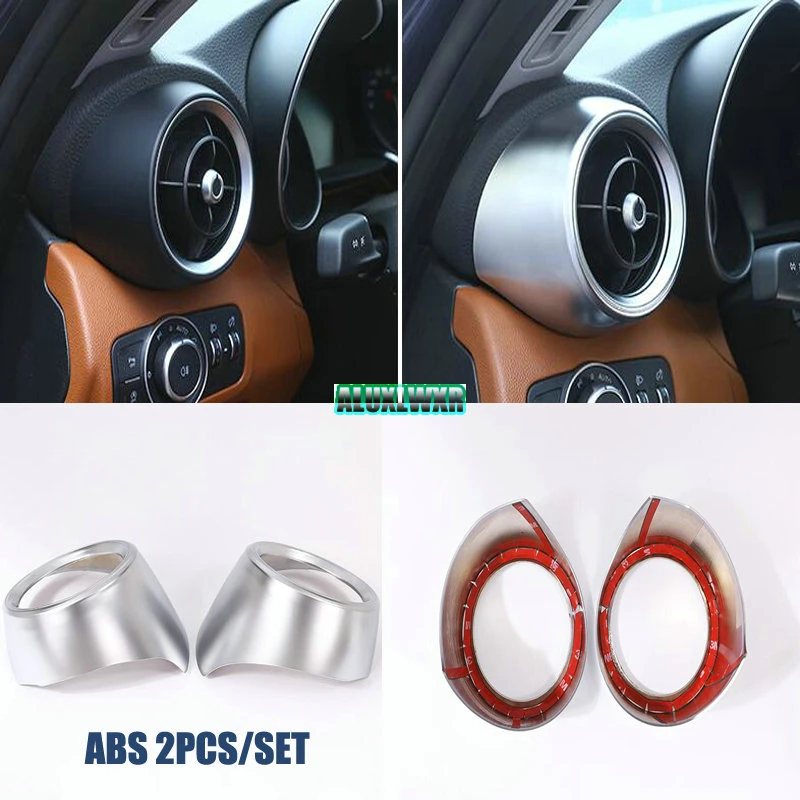 Аксессуары для автомобиля Trim Стайлинг подходит Alfa Romeo Giulia 2017 2018 ABS хромированная