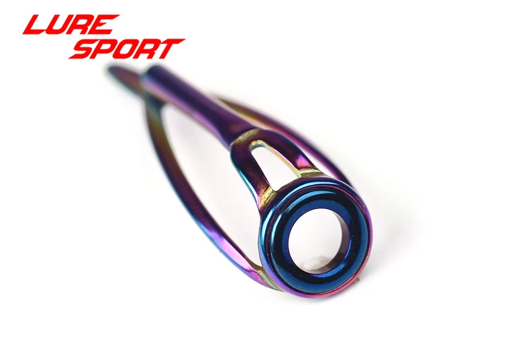 LureSport 9 шт. Руководство Топ Набор литье стержня строительный компонент кВт Радуга рамки руководство Рыбалка Полюс ремонт DIY аксессуары