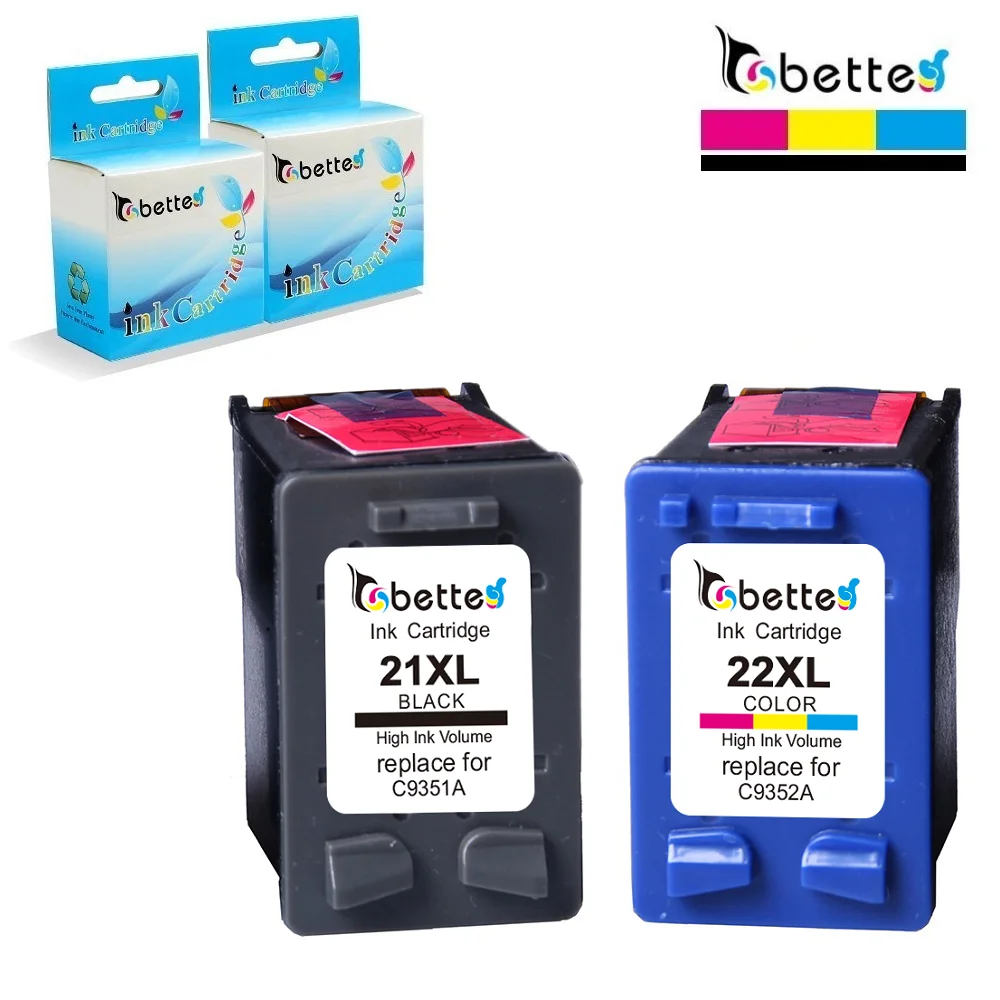 Картридж для принтера HP 21 22 21XL 22XL DeskJet 3915 3918 3920 3930 3938 3940 D1500 D2300 F2100 F2280 F4100 F4180|ink