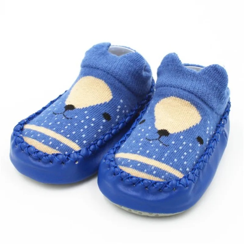 2019 Spring Newborn Infant Socks Anti Slip Baby Boy Socks With Rubber Soles Baby Girl Cute Calcetines Soft Sole Sock Shoes