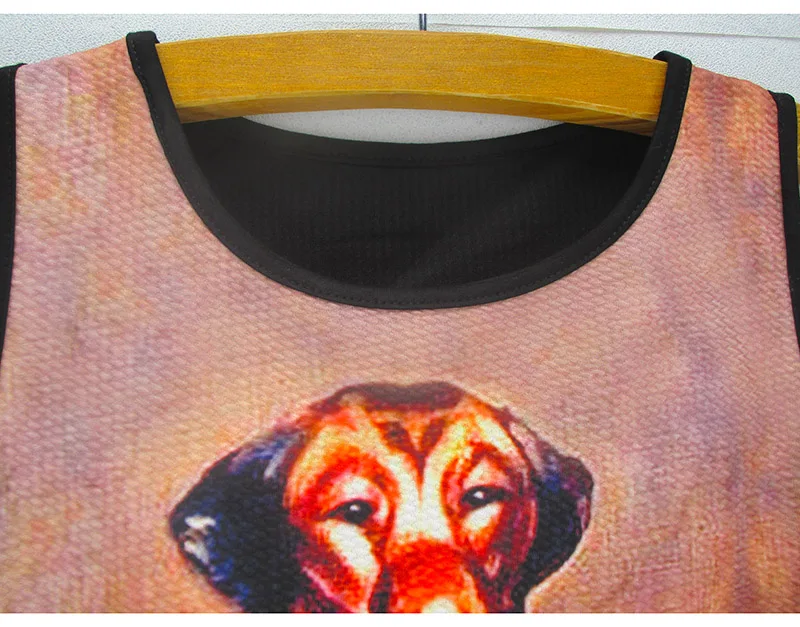 Женские укороченные топы с принтом Brother Dogs модное летнее платье новинка 2016 Модные