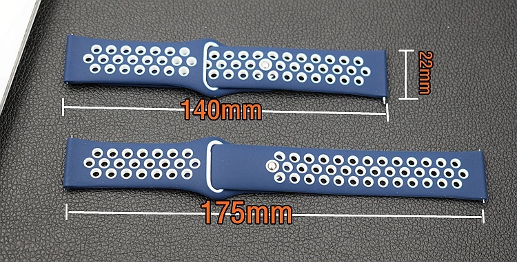 Мягкий силиконовый браслет 20/22 мм для Huawei GT Watch 2Pro ремешок Samsung Galaxy 46 Gear S3 S2