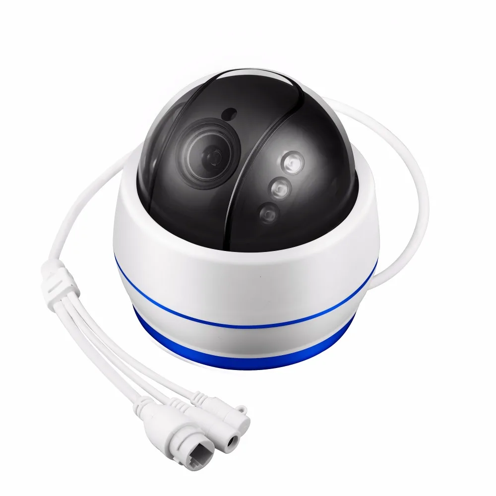 Беспроводная PTZ IP камера 2 Мп Onvif HD 1080P Wi Fi 7 13 5 мм кратный оптический зум Встроенный