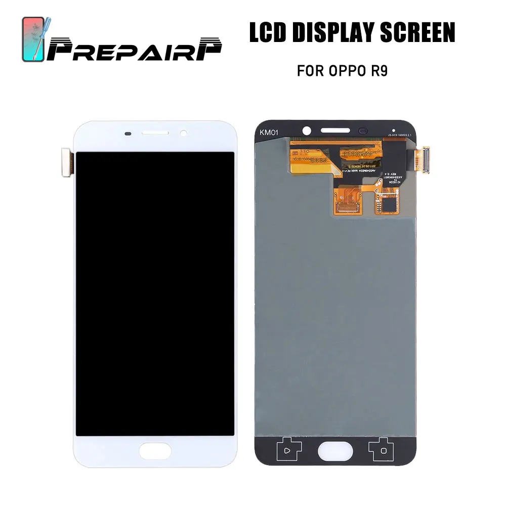 Высокое качество ЖК-экран для OPPO R9 ЖК-дигитайзер экран в сборе oppo r9 ЖК-дисплей |