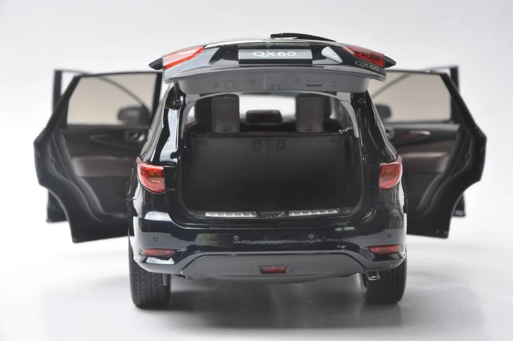 1:18 литая модель для Infiniti QX60 темно-синий внедорожник игрушечный автомобиль миниатюрная коллекция подарок FX50 FX