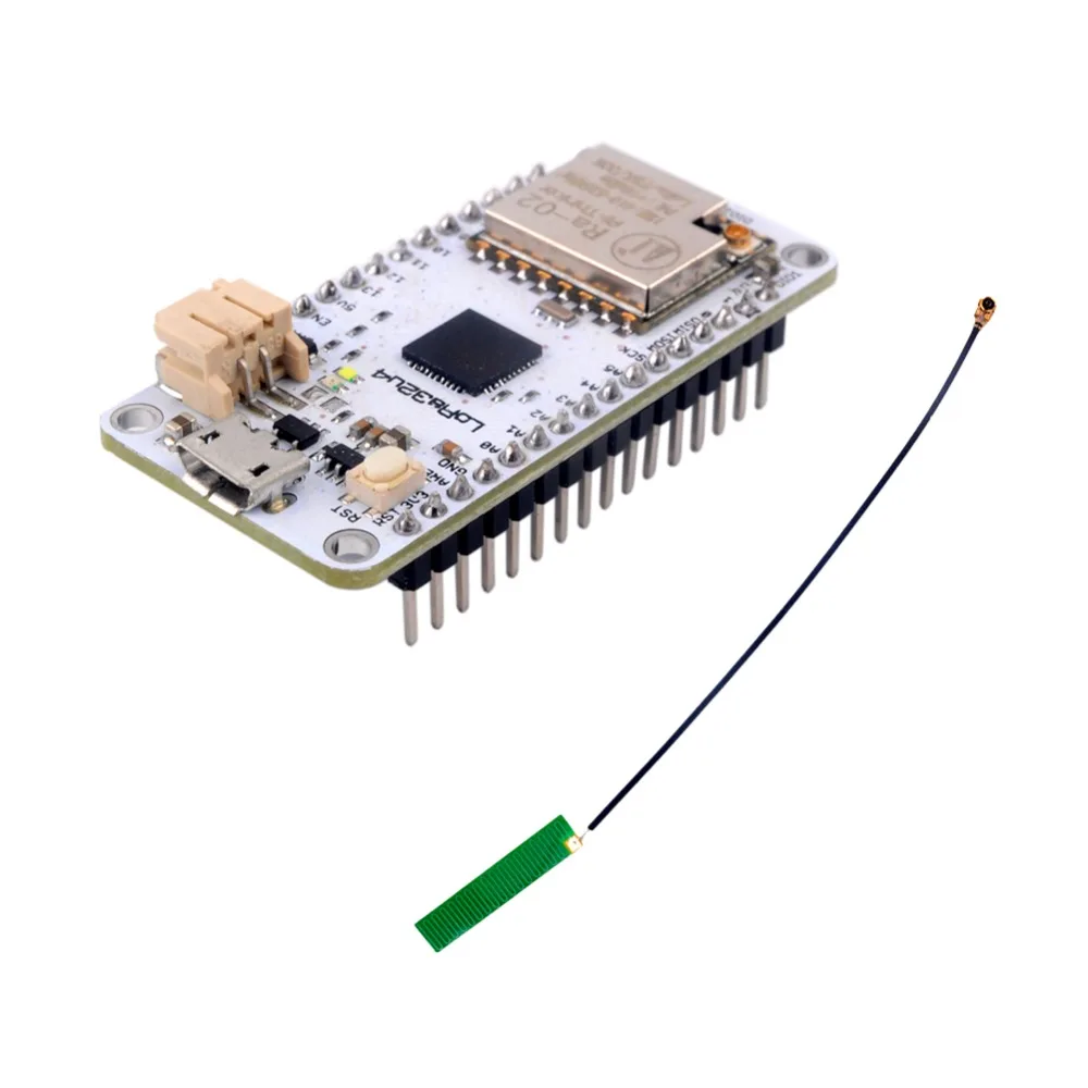 LoRa32u4 II Lora модуль макетная плата IOT LiPo Atmega328 SX1276 HPD13 868 МГц 916 МГц с антенной для Arduino