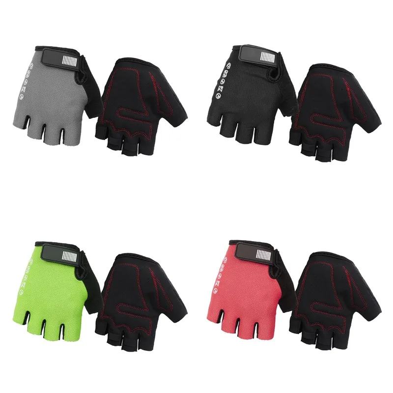 Перчатки для велоспорта на открытом воздухе дышащие губчатые перчатки полпальца