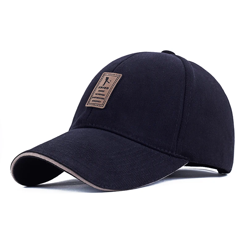 EDIKO и логотип гольф Хлопок спортивные бейсболки Snapback Открытый простые