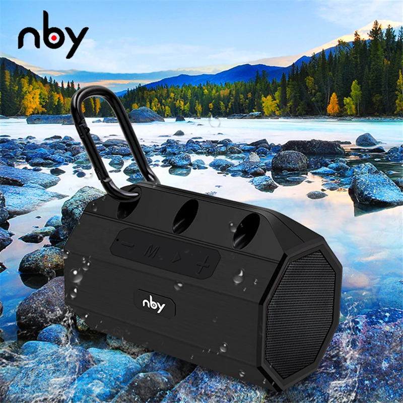 Nby 2290 портативный Bluetooth динамик fm радио 10 Вт Беспроводные водонепроницаемые