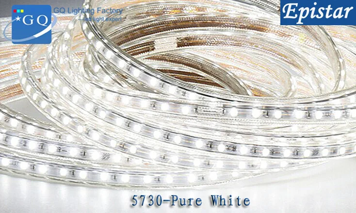 

30 meter/ lot FEDEX 5730 LED strip light lamp 100v 110v 120v instead of 5050 3528 led strip