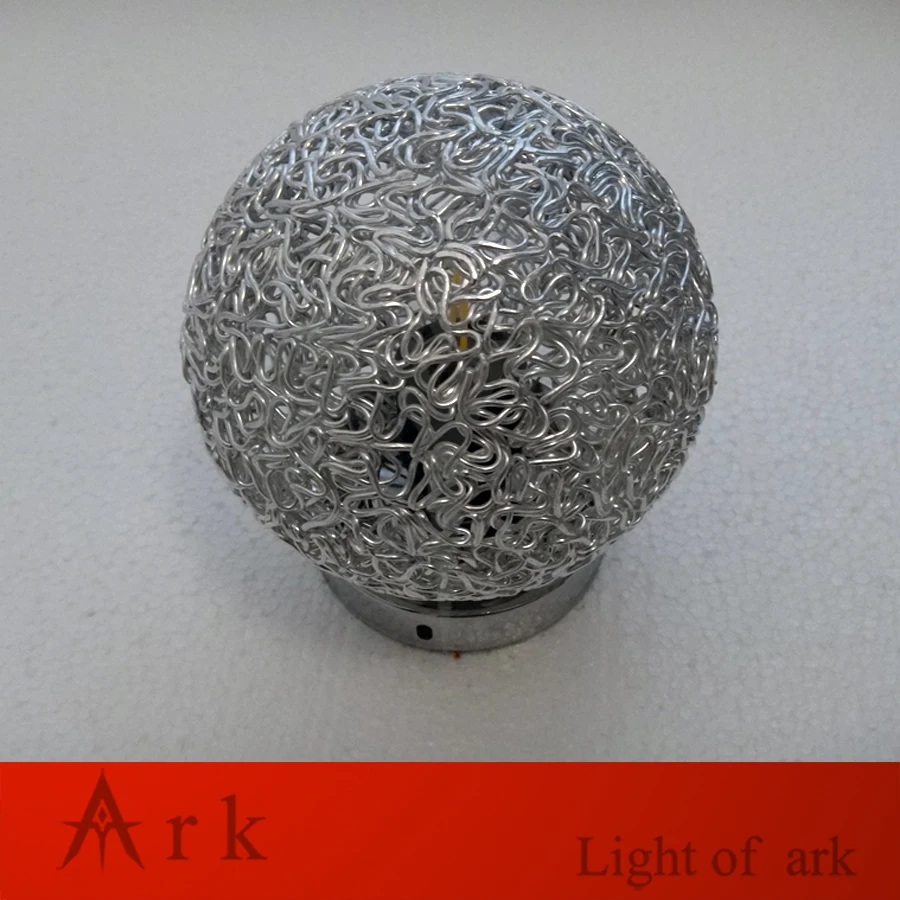 Светильник ark оригинальный новый современный серебристый алюминиевый