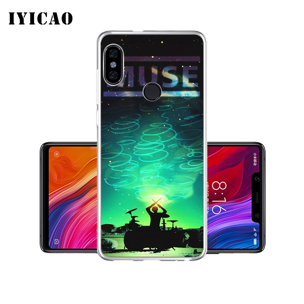 IYICAO Muse Band Мягкий силиконовый чехол для телефона Xiaomi Redmi 4A 5A 6A Note 7 6 5 Pro Plus 4X Prime Cover |