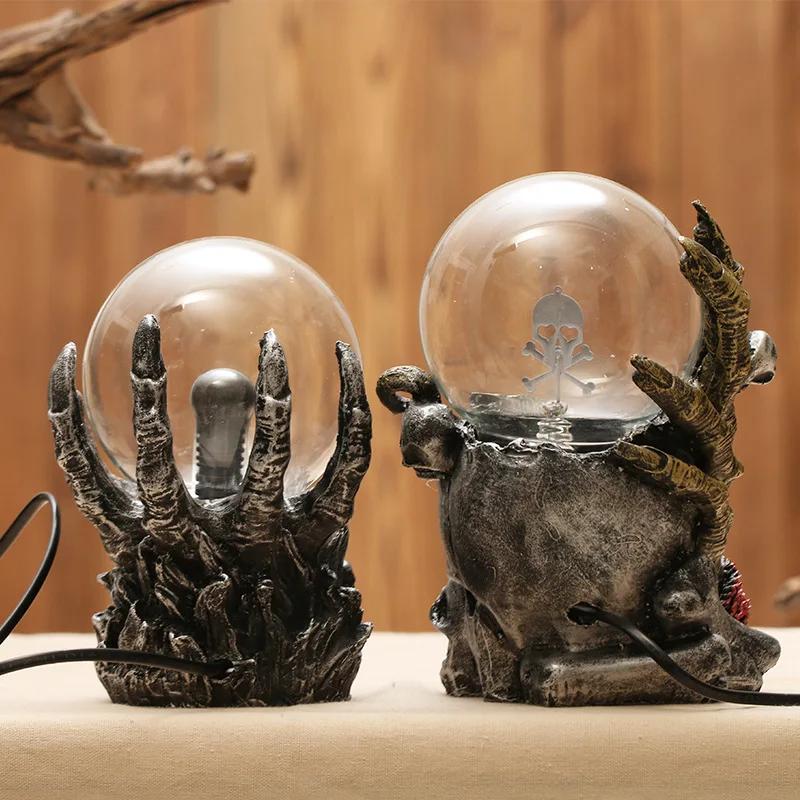 Креативный волшебный шар для рук в стиле ретро стеклянный с электростатическим