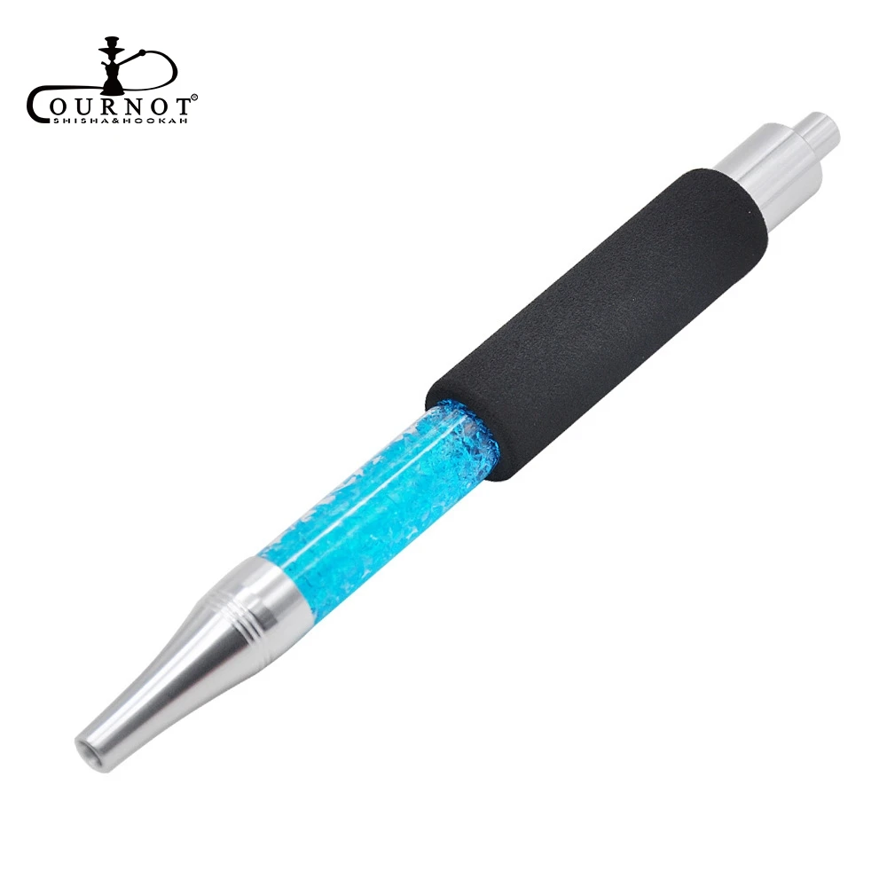 COURNOT Cool Ice Hookah ручка подходит для любого кальяна шланг длиной 310 мм Chicha Narguile ручка Ues губка обернутая со льдом капсулы