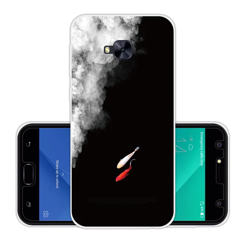 Для Asus Zenfone 4 Selfie ZD553KL Силиконовые ТПУ чехлы для телефонов DIY роскошные Fundas