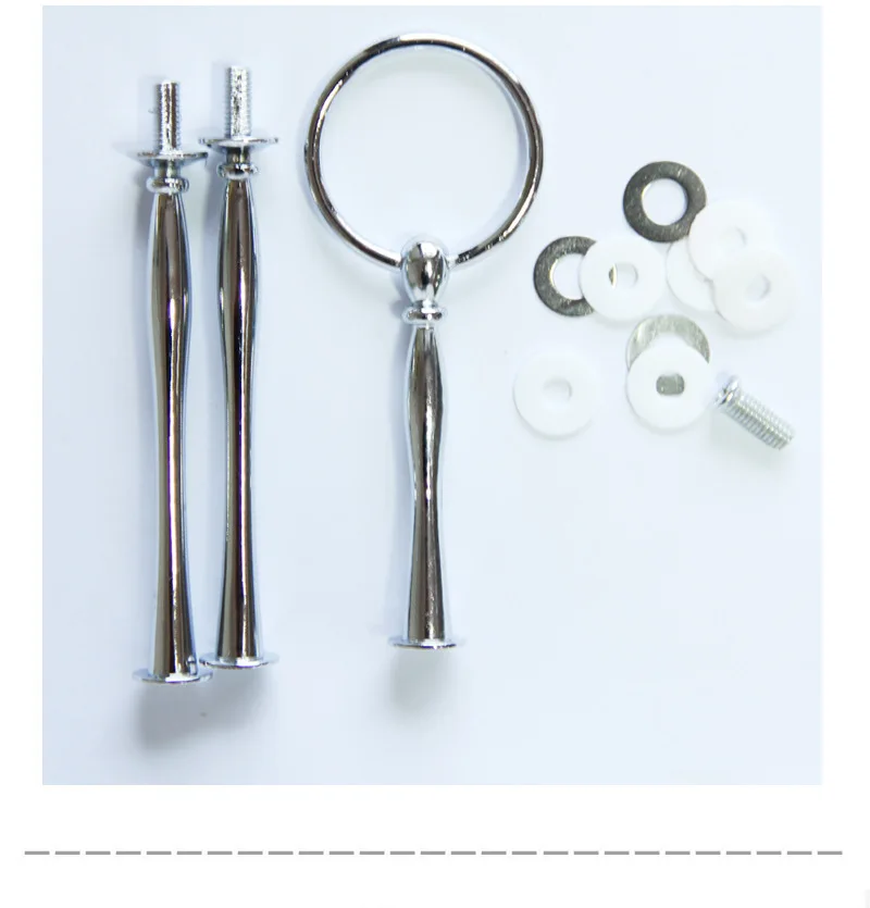 Новое поступление 2016 креативная круглая 3 уровневая тарелка из нержавеющей стали