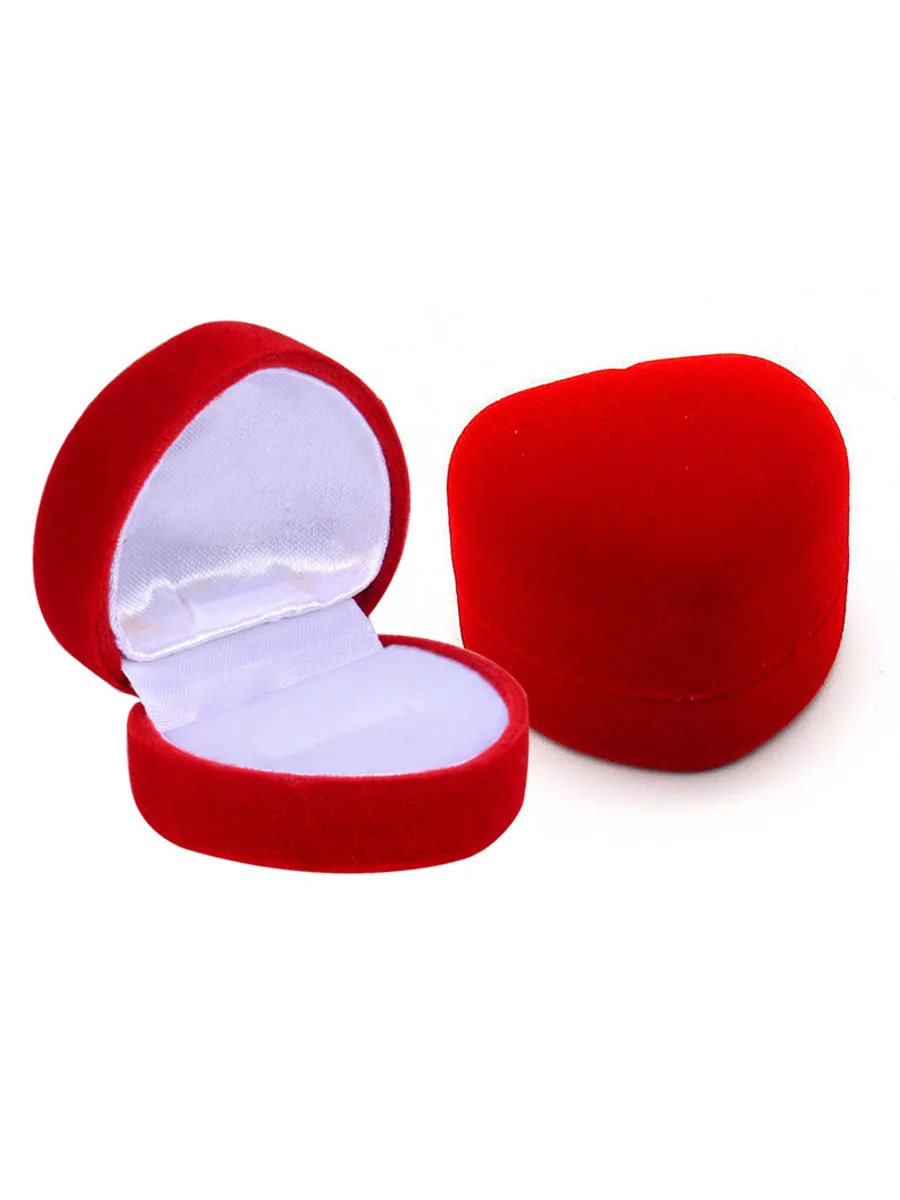 

Wedding Christmas Gift Bag Jewelry Packaging Red DST finger Ring Box for