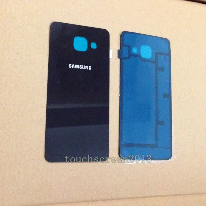 Запасная Задняя стеклянная крышка батарейного отсека для Samsung Galaxy A3 2016