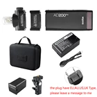 Godox AD200 Pro AD200Pro 200Ws 2,4 G Вспышка стробоскоп , наружная вспышка для Sony Nikon Canon, голая лампа Вспышка Fresnel