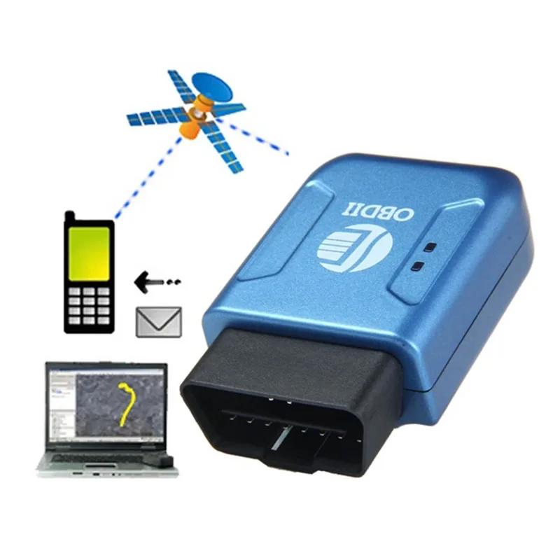 Gps трек инструмент модель TK206 автомобилей OBDII локатор Интерфейс gps автомобиля vechile