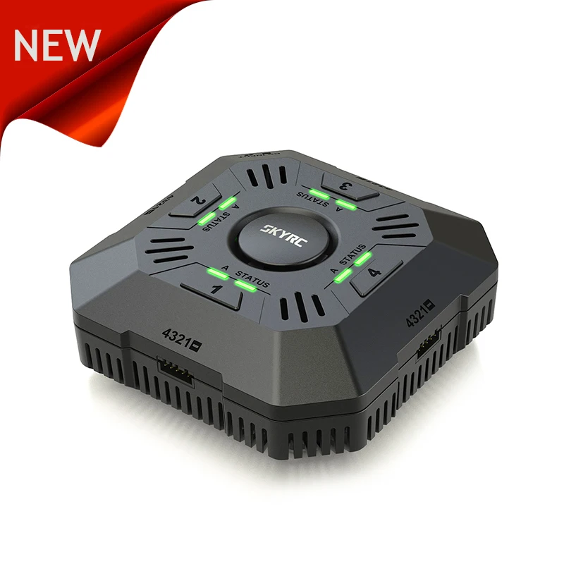 Зарядное устройство SKYRC Multi Balance E4Q с 4 портами XT60 зарядное постоянного тока для 2 4S