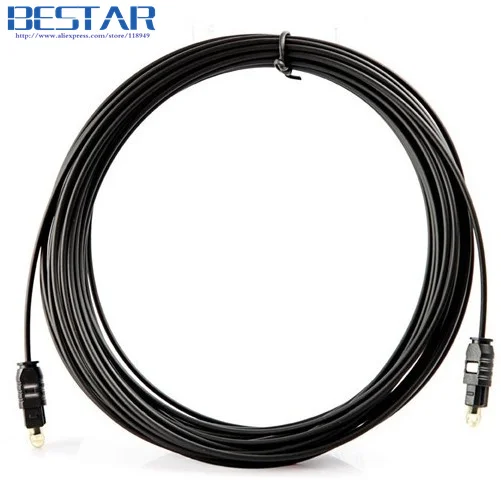 Аудио-Кабель Toslink, OD2.2mm, цифровой оптический оптоволоконный аудиокабель AV, тонкий кабель 0,2 м, 1 м, 1,5 м, 1,8 м, 3 м, 5 м, 8 м, 10 м, 15 м, 20 м, 25 м, 30 м, оптовая продажа