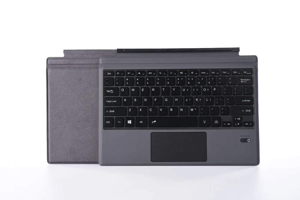 7 цветный светодиодный беспроводной bluetooth чехол для клавиатуры с подставкой